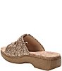 Alegria Oona Soutache Braided Raffia Platform Slide Sandals - Image 3