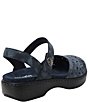 Alegria Opal Laser Cut Leather Ankle Strap Clogs - Image 2