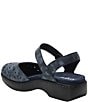 Alegria Opal Laser Cut Leather Ankle Strap Clogs - Image 3