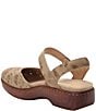Alegria Opal Laser Cut Leather Ankle Strap Clogs - Image 3