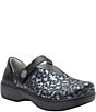 Alegria Opheliah Ivy Textured Metallic Leather Mary Jane Clogs - Image 5