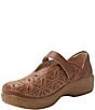 Alegria Opheliah Perforated Leather Mary Jane Clogs - Image 6