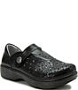 Alegria Opheliah Perforated Leather Mary Jane Clogs - Image 1