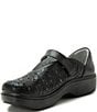 Alegria Opheliah Perforated Leather Mary Jane Clogs - Image 4