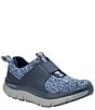 Color:Navy - Image 1 - Rotation Dream Fit Knit Slip-On Sneakers