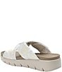 Alegria Rylie Satin Brocade Knotted Platform Slide Sandals - Image 3