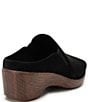 Color:Stretch Black - Image 2 - Shilaine Stretch Clog Slide Sandals