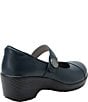 Color:Navy Gloss - Image 2 - Sofi Leather Mary Janes
