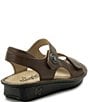 Color:Stones Throw - Image 2 - Vallie Leather Sandals