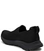 Color:Black - Image 3 - Waze Knit Ultra-Lightweight Slip-On Sneakers