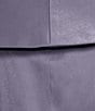 Color:Lavender - Image 4 - 3/4 Sleeve Portrait Collar Neck Flower Detail Shimmer Satin Blouse