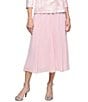 Alex Evenings Chiffon A-Line Midi Skirt - Image 1