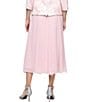 Alex Evenings Chiffon A-Line Midi Skirt - Image 2