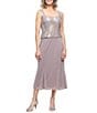 Alex Evenings Firework Sequin Detail Tea-Length Jacket Dress - Image 3