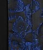 Alex Evenings Floral Print Duster 2-Peice Jacket Set, Color:Black Royal - Image 6