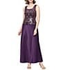 Alex Evenings Long Stretch Sequin Mock Jacket Dress - Image 3