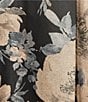 Color:Black/Taupe - Image 3 - Off-the-Shoulder Floral Long Gown