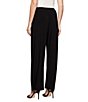 Alex Evenings Petite Size Matte Jersey Straight Leg Pants | Dillard's