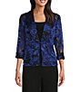 Alex Evenings Petite Size Chiffon V-Neck 3/4 Illusion Sleeve Twinset,All Products : American Fashion Style Bags On Sale Alex Evenings Petite Size Chiffon V-Neck 3/4 Illusion Sleeve Twinset,All Products : American Fashion Style Bags On Sale