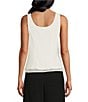 Alex Evenings Petite Size Embroidered Twinset, Color:Ivory - Image 4