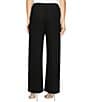 Alex Evenings Petite Size Metallic Knit Wide Leg Pants - Image 2