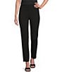 Alex Evenings Petite Size Slim Crop Stretch Crepe Pants - Image 1