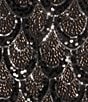 Alex Evenings Plus Size Sequin Detail 3/4 Sleeve Mock Twinset - Image 4