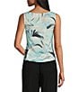 Alex Evenings Printed Metallic Knit Twinset - Image 4