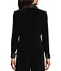 Alex Evenings Satin Collar Velvet 2 Piece Twinset - Image 2