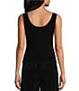 Alex Evenings Satin Collar Velvet 2 Piece Twinset - Image 4