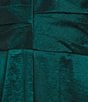 Alex Evenings Sleeveless V-Neck Stretch Taffeta A-Line Dress - Image 3