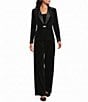Alex Evenings Stretch Velvet Palazzo Pants - Image 3