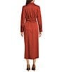 Alex Marie Adriana Collared Long Sleeve Button Front Dress - Image 5