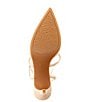 Color:Beached Neutral - Image 6 - Ainsley Leather T-Strap Bow Pumps