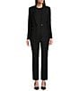 Alex Marie Alexa Anywhere, Everywhere Coordinating High Rise Ankle Pants, Color:Black - Image 3