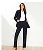 Alex Marie Alexa Anywhere, Everywhere Coordinating High Rise Ankle Pants, Color:Navy - Image 4