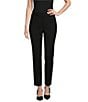 Alex Marie Alexa Anywhere, Everywhere Coordinating High Rise Ankle Pants, Color:Black - Image 1