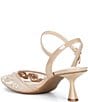 Alex Marie Alyssa Embroidered Mesh Slingback Pumps - Image 5
