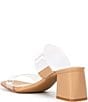 Color:Clear - Image 3 - Austyn Clear Vinyl Banded Sandals