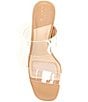 Color:Clear - Image 5 - Austyn Clear Vinyl Banded Sandals