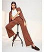Alex Marie Coordinating Ava Jetset-Tech Super Stretch Trouser Pants, Color:Rust - Image 8