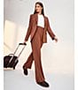 Alex Marie Coordinating Ava Jetset-Tech Super Stretch Trouser Pants, Color:Rust - Image 9