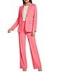Alex Marie Coordinating Ava Jetset-Tech Super Stretch Trouser Pants, Color:Watermelon - Image 3