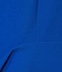 Color:Lapis - Image 3 - Barbara Split V-Neck Crossover Waist Front Leg Slit Sleeveless Jumpsuit