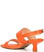 Color:Orange Citrus - Image 3 - Barbra Double Band Heel Sandals