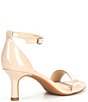 Color:Spanish Sand - Image 2 - Belinda Patent Ankle Strap Dress Sandals