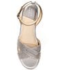 Color:Metallic Ceylon - Image 5 - Caddy Rope Espadrille Wedge Sandals