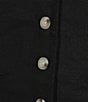 Alex Marie Coordinating Brooke V Neck Sleeveless Stretch Linen Vest - Image 4