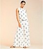 Alex Marie Coordinating Remi Linen Sleeveless Blouse, Color:Blue Diamond - Image 6