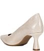 Alex Marie Cowen Lizard Embossed Leather Pumps - Image 3